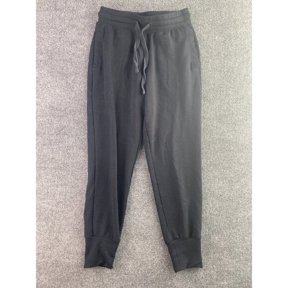 Fabletics Sweatpants Women's X-Small Black Jogger Pockets Drawstring Workout Gym - Picture 1 of 7